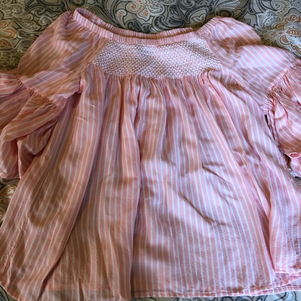 Pink blouse